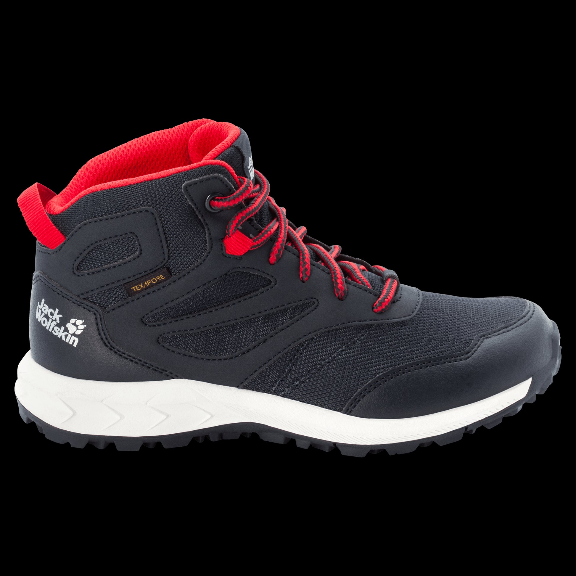 WOODLAND TEXAPORE MID K - night blue / red - 30