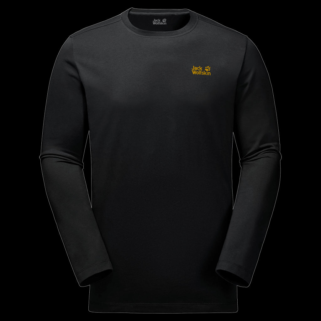 ESSENTIAL LONGSLEEVE MEN - Black - S