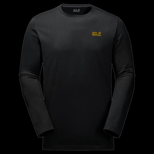 ESSENTIAL LONGSLEEVE MEN - Black - S