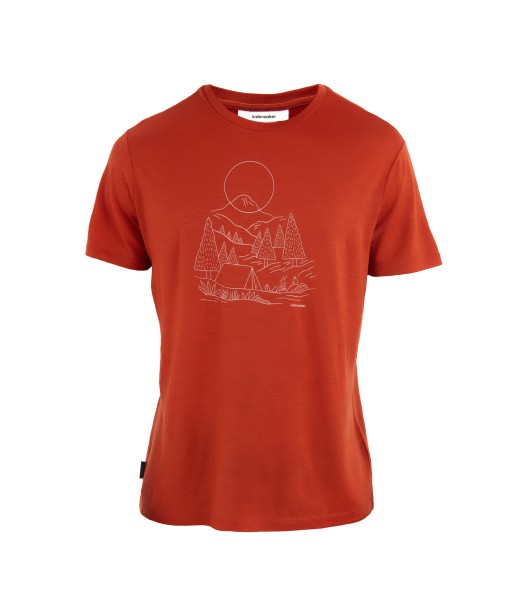 Men Merino 150 Tech Lite III SS Tee Sunset Camp Hauptbild