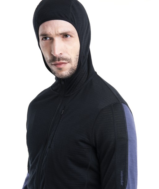 Men Merino 200 Realfleece™ Descender LS Zip Hoodie Hauptbild