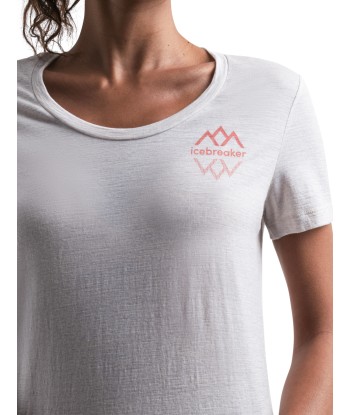 Women Merino 150 Tech Lite III SS Scoop Tee Icebreaker Logo Reflections (1)