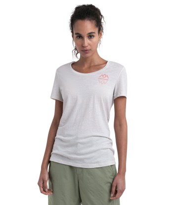 Women Merino 150 Tech Lite III SS Scoop Tee Icebreaker Logo Reflections (4)