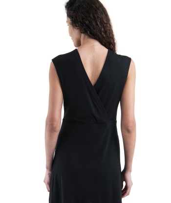 Women Merino 200 Granary Sleeveless V Neck Dress (1)