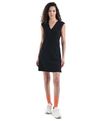 Women Merino 200 Granary Sleeveless V Neck Dress (3)