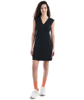 Women Merino 200 Granary Sleeveless V Neck Dress (6)