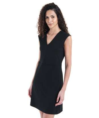 Women Merino 200 Granary Sleeveless V Neck Dress (8)