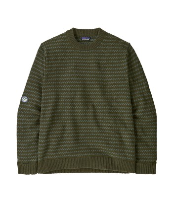 fisherman stitch: pine needle green