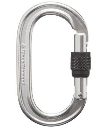 OVAL KEYLOCK SCRWGT CARABINER