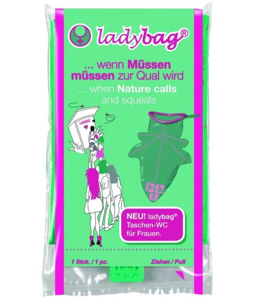 Ladybag' Taschen WC für Frauen 2 St. Hauptbild