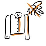 Mückenschutz durch Kleidung