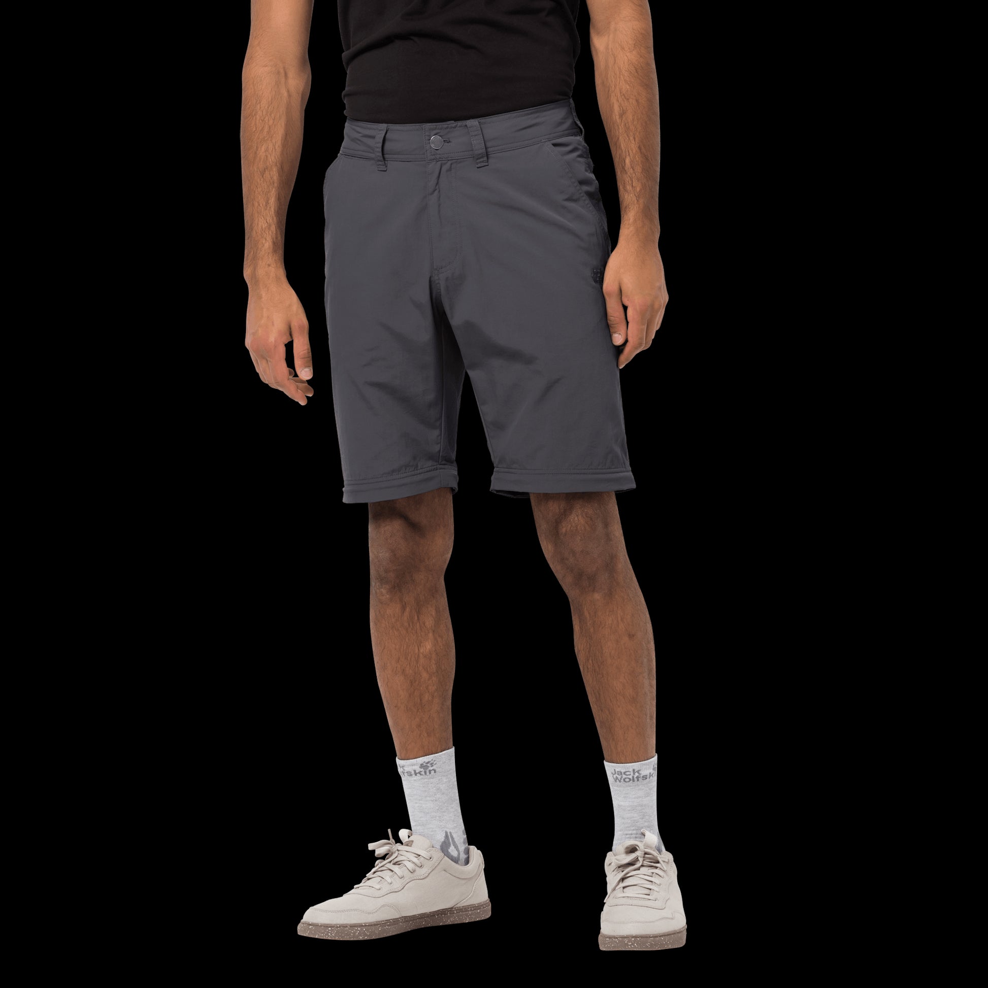 CANYON ZIP OFF PANTS - asphalt - 106