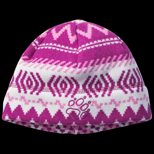 SCANDIC CAP KIDS - dark peony all over - M