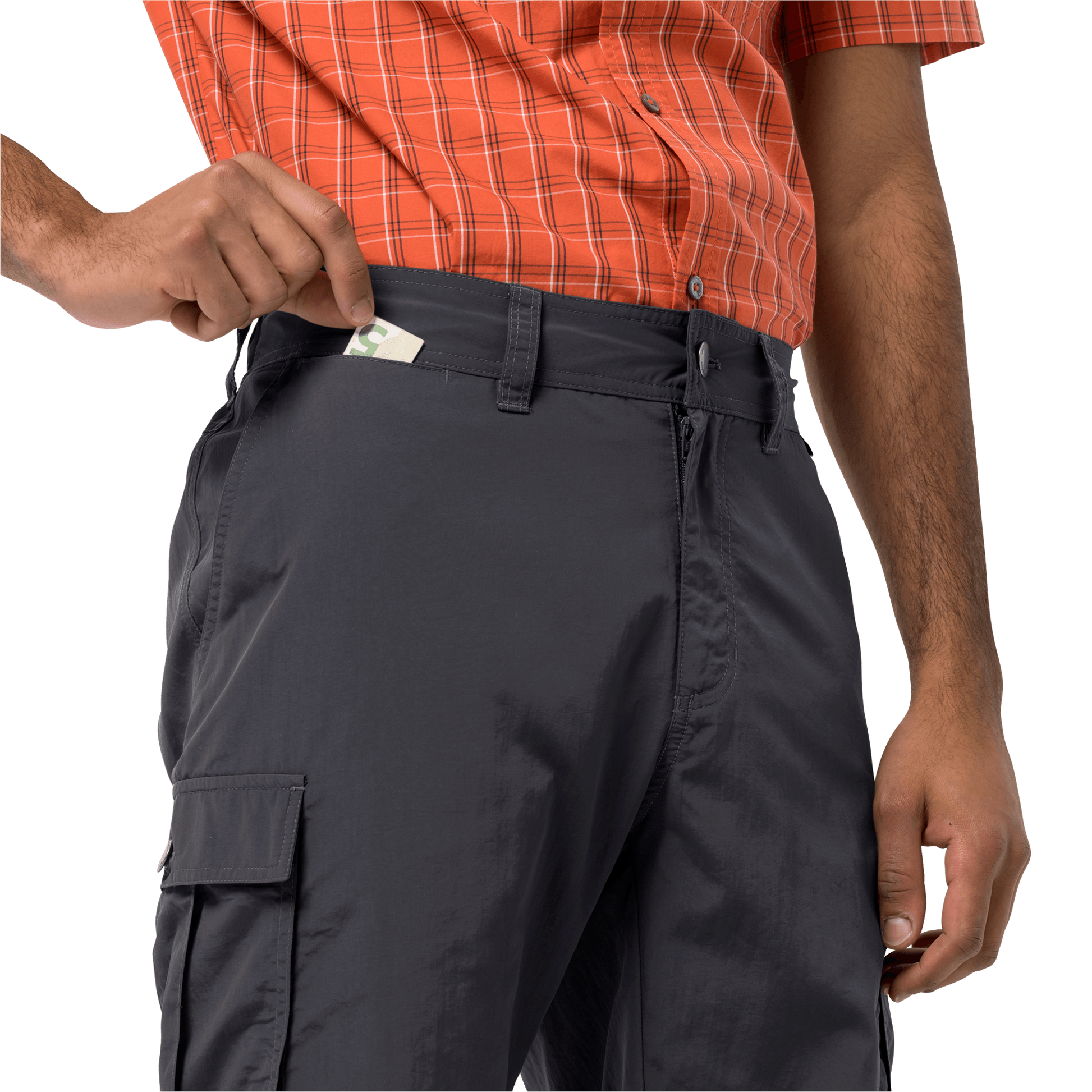 CANYON CARGO SHORTS - asphalt - 46