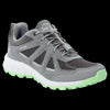 dark grey / light green