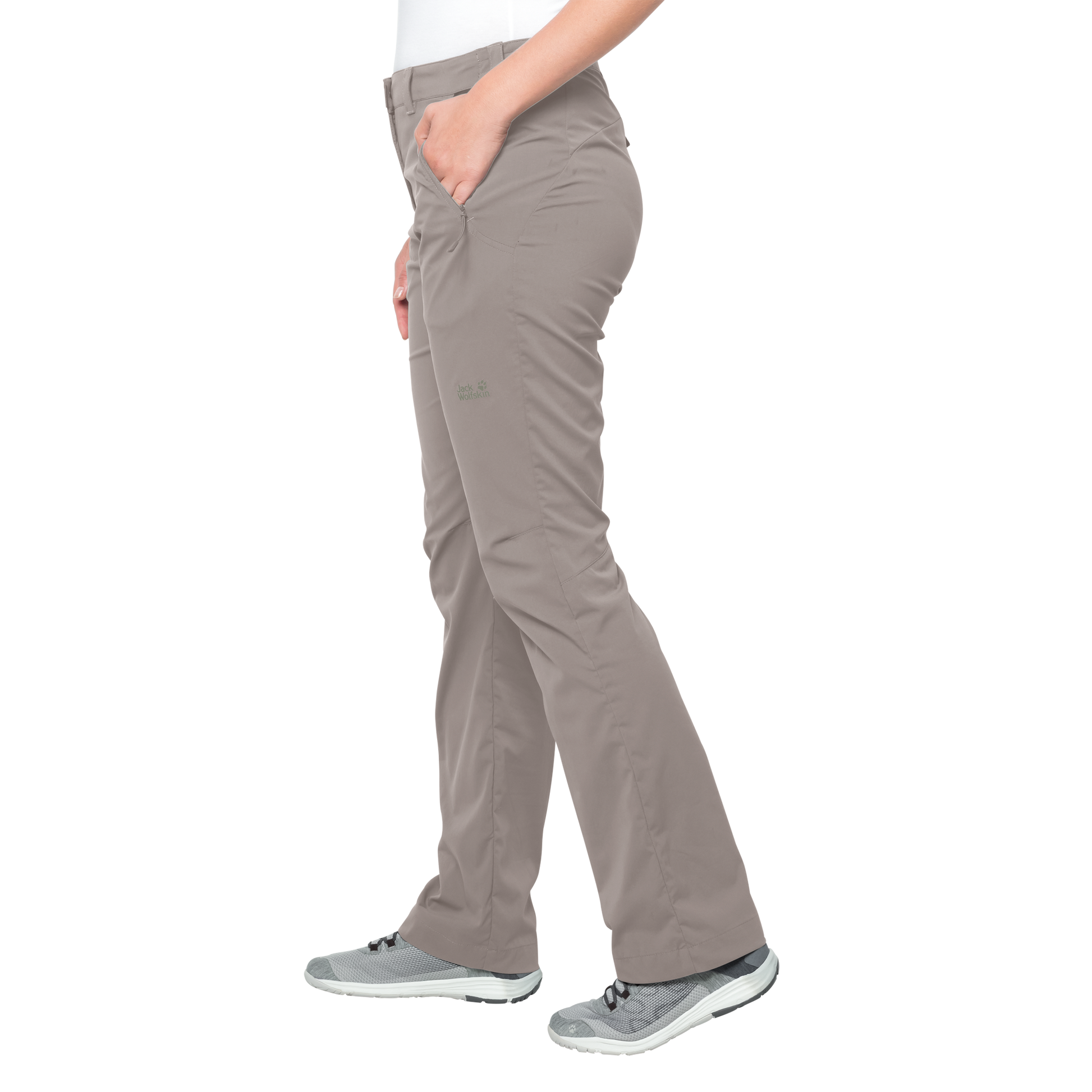 ACTIVATE LIGHT PANTS WOMEN - moon rock - 44