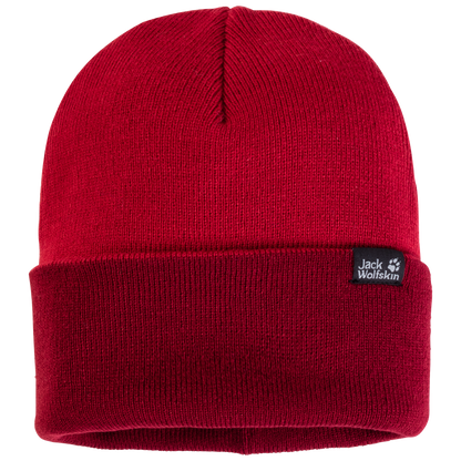 RIB HAT - indian red - ONE SIZE (55-59CM)