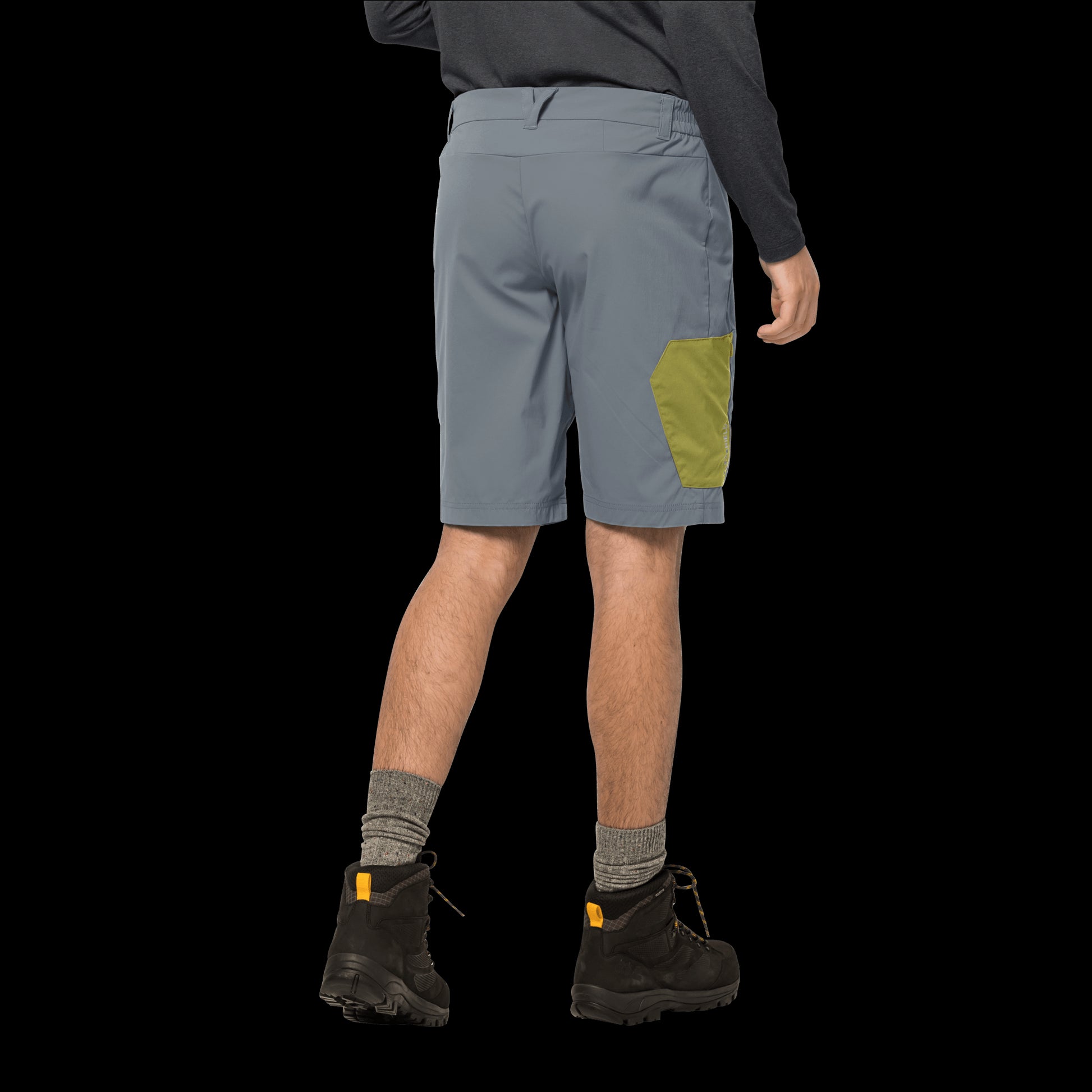 OVERLAND SHORTS M - Storm Grey 6160 - 54