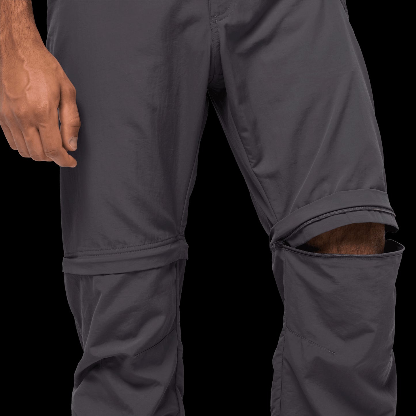 CANYON ZIP OFF PANTS - asphalt - 106