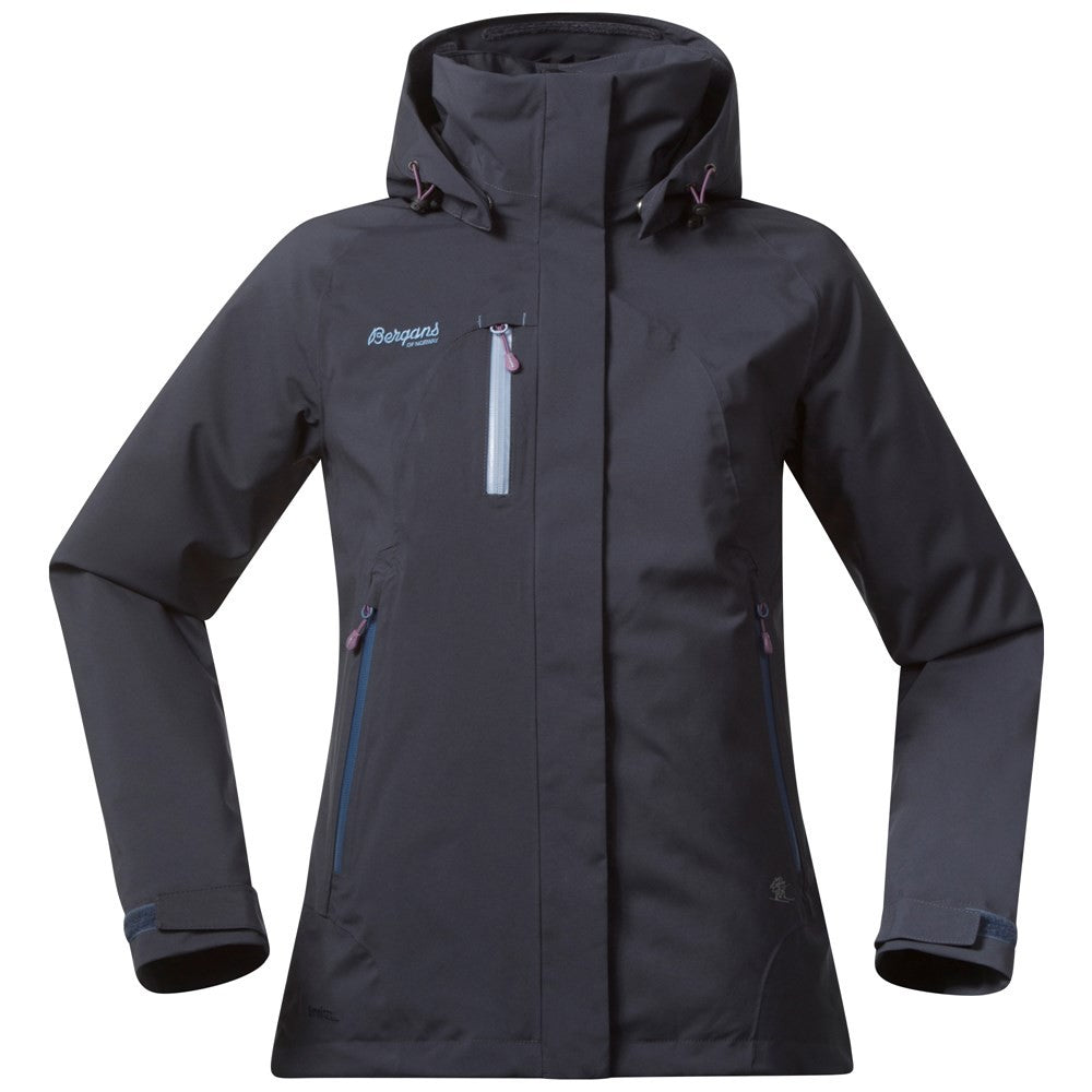 Flya Insulated Lady Jacket - night blue/dusty blue/dusty light blue - S