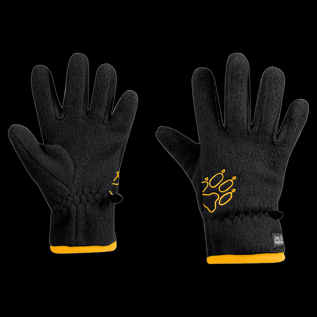 BAKSMALLA FLEECE GLOVE KIDS - Black - 128