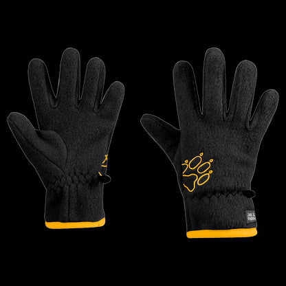 BAKSMALLA FLEECE GLOVE KIDS - Black - 128