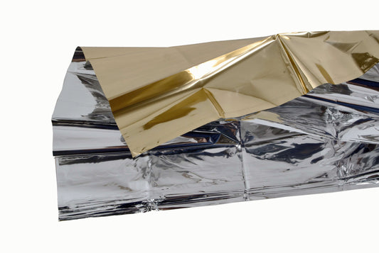 Gold/Silber Rettungsdecke - - - -