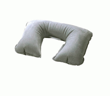 Nackenkissen aufblasbar - Grau - -