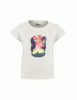 PRINT cotton white