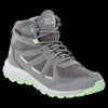 dark grey / light green