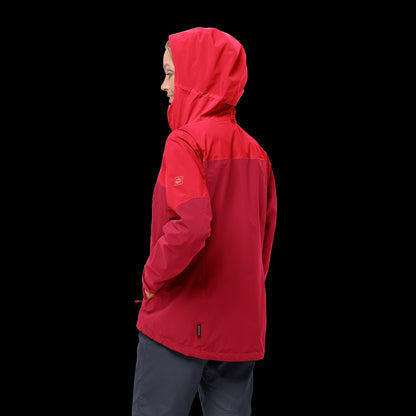 GO HIKE JACKET W - bright scarlet - S