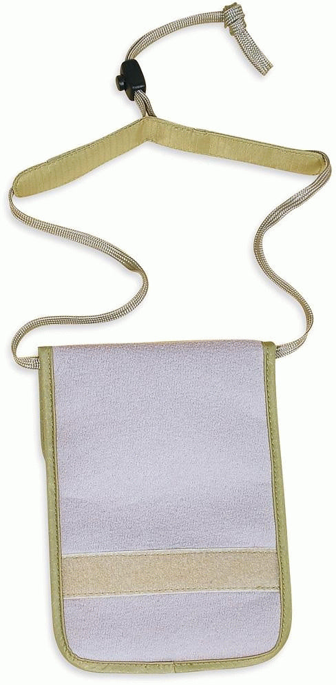 Skin Folded Neck Pouch - natural - -