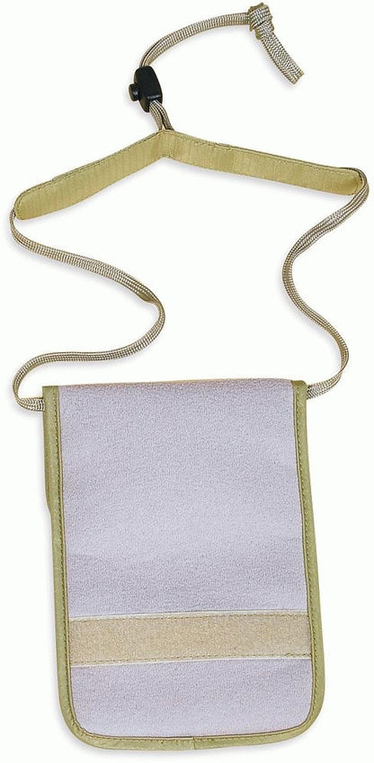 Skin Folded Neck Pouch - natural - -