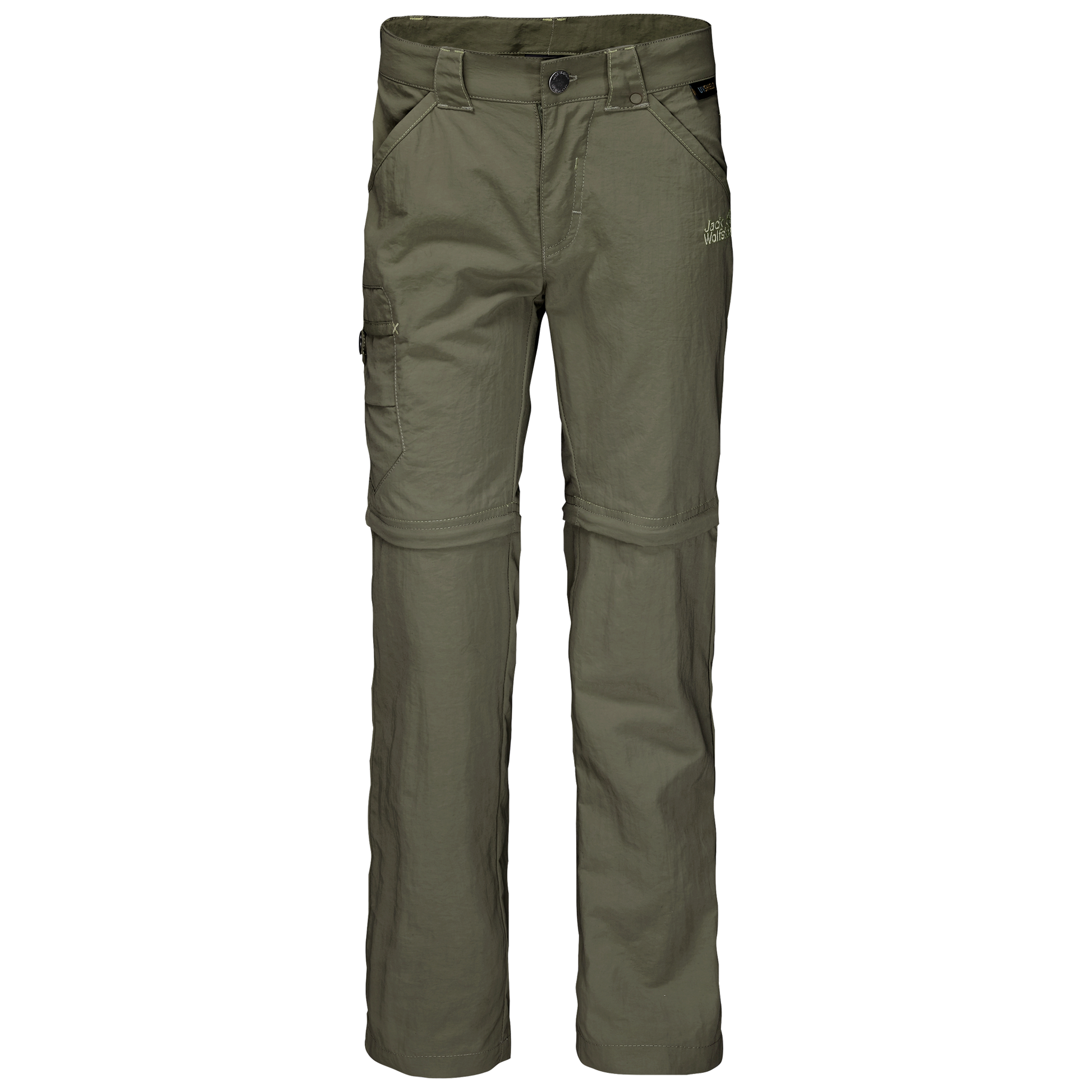 SAFARI ZIP OFF PANTS K - woodland green - 92
