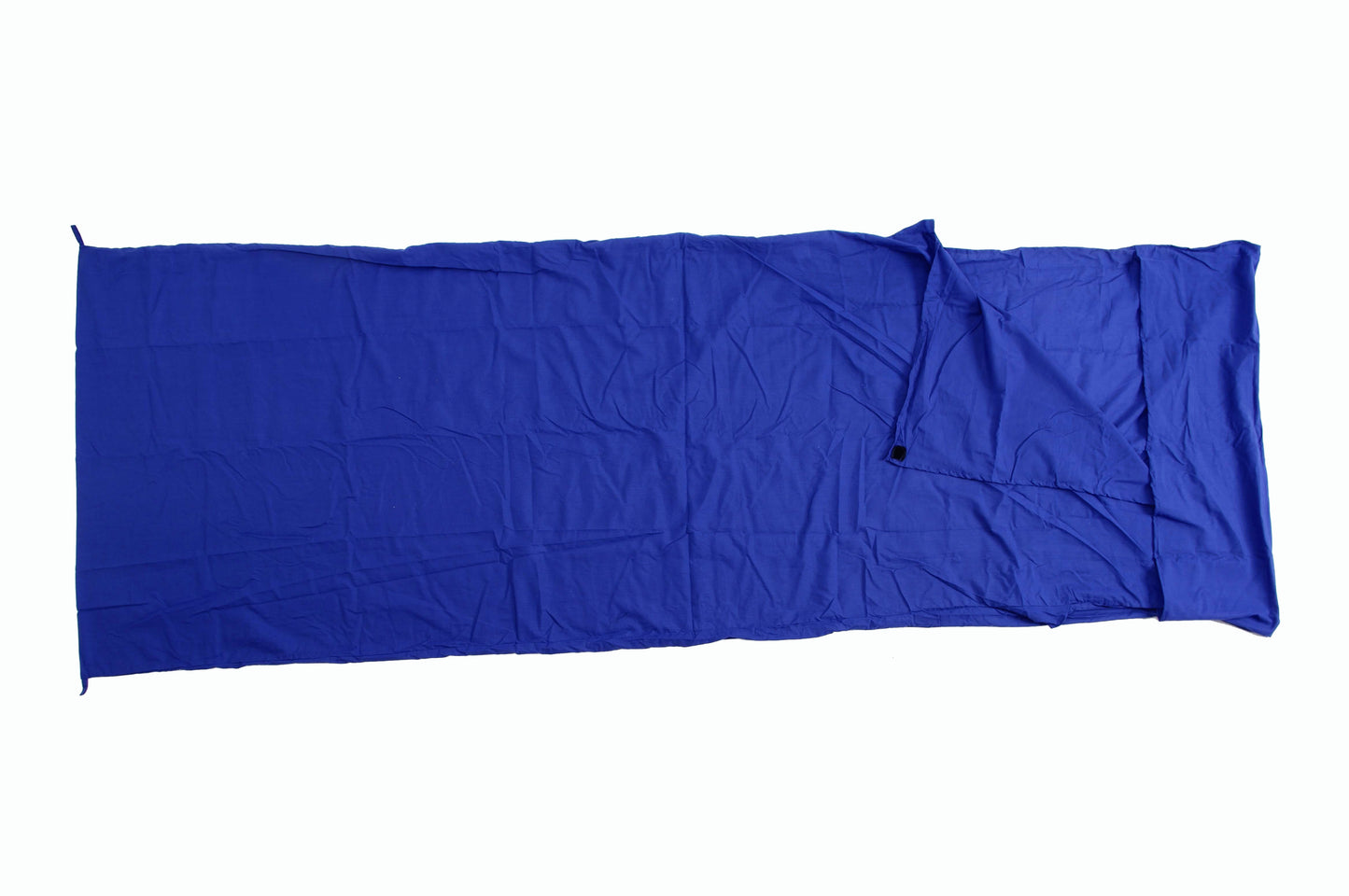 Inlett Rechteckform Mischgewebe - Blau - 0