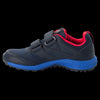 dark blue / red