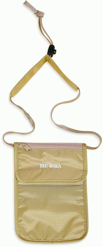 Skin Folded Neck Pouch - natural - -