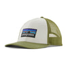 White w/Buckhorn Green