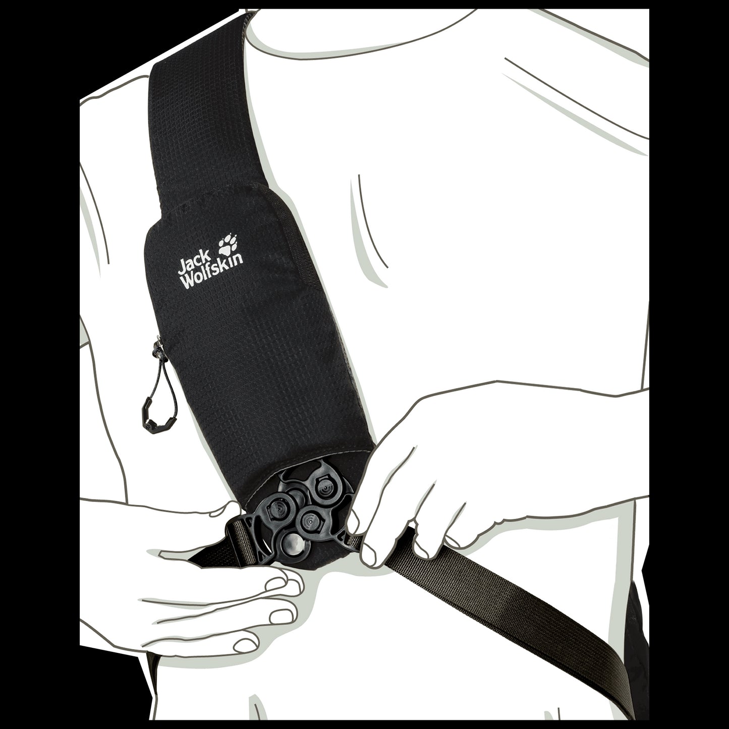 DELTA BAG AIR - black - ONE SIZE