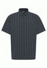 CHECK dark navy
