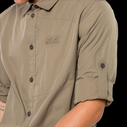LAKESIDE ROLL-UP SHIRT M - sand dune - XXL