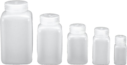 Weithalsflasche quader, 1000ml - - - -