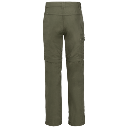 SAFARI ZIP OFF PANTS K - woodland green - 92