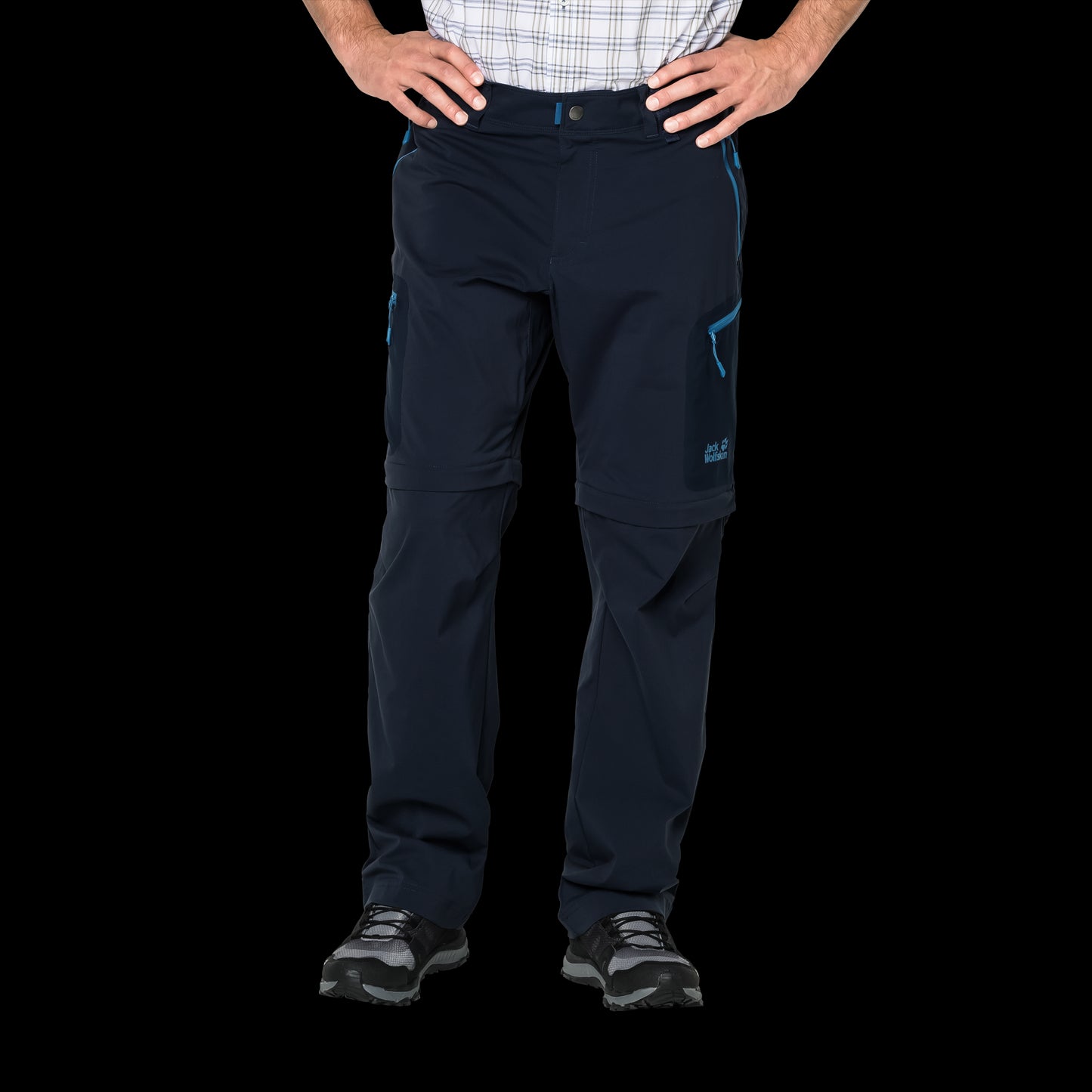 ACTIVATE LIGHT ZIP OFF MEN - night blue - 56