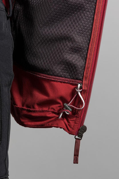 Lajus W'S Jacket - lava red - 46 Damen