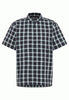 CHECK dark navy