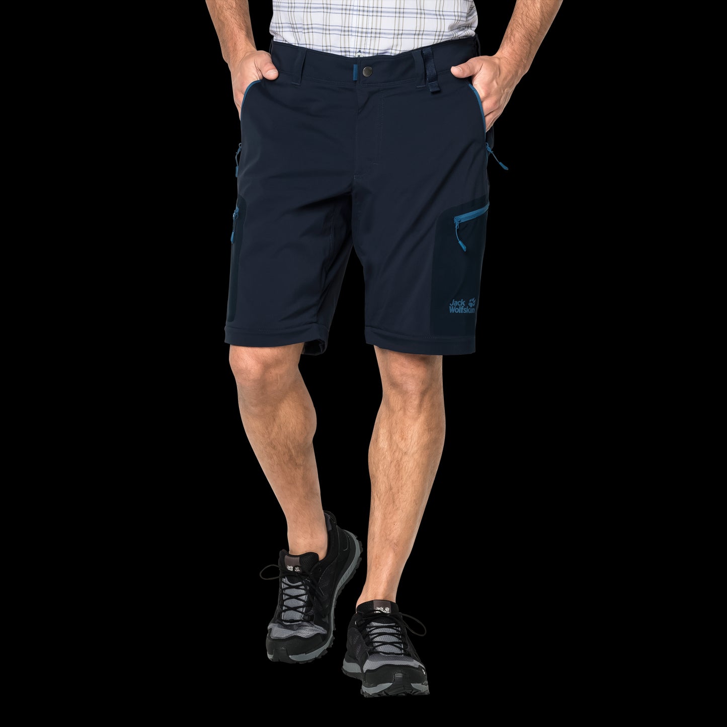 ACTIVATE LIGHT ZIP OFF MEN - night blue - 56