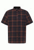 CHECK dark navy