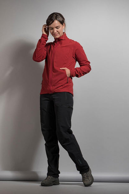 Lajus W'S Jacket - lava red - 46 Damen