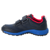 dark blue / red